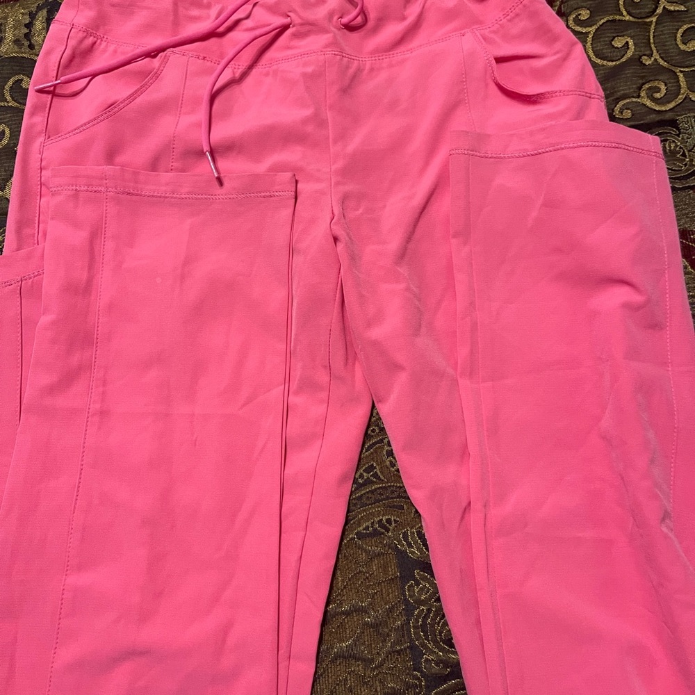 Pink couture scrubs